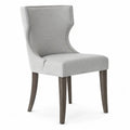 Esszimmerstuhl Stoff Grau 50x60x85cm