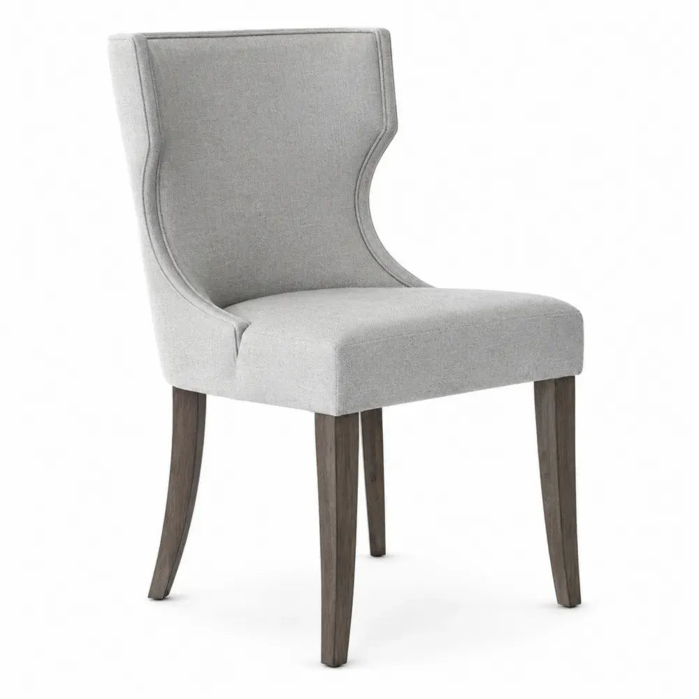 Esszimmerstuhl Stoff Grau 50x60x85cm