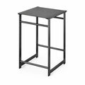 Metall-Barhocker, pulverbeschichtet, Schwarz