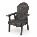 Adirondack Kunststoffstuhl Schwarz 90x80x100 cm