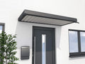 Hochwertiges Rechteckvordach 200x900mm in Anthrazit