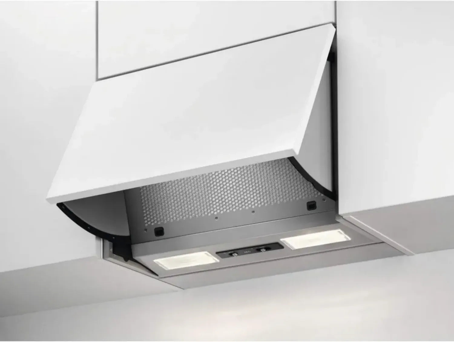AEG Einbau-Dunstabzugshaube DEB1621S, 3 Stufen, LED, Grau