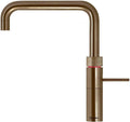Quooker COMBI+ 2.2 E Fusion Square Wasserhahn (Messing Patina)