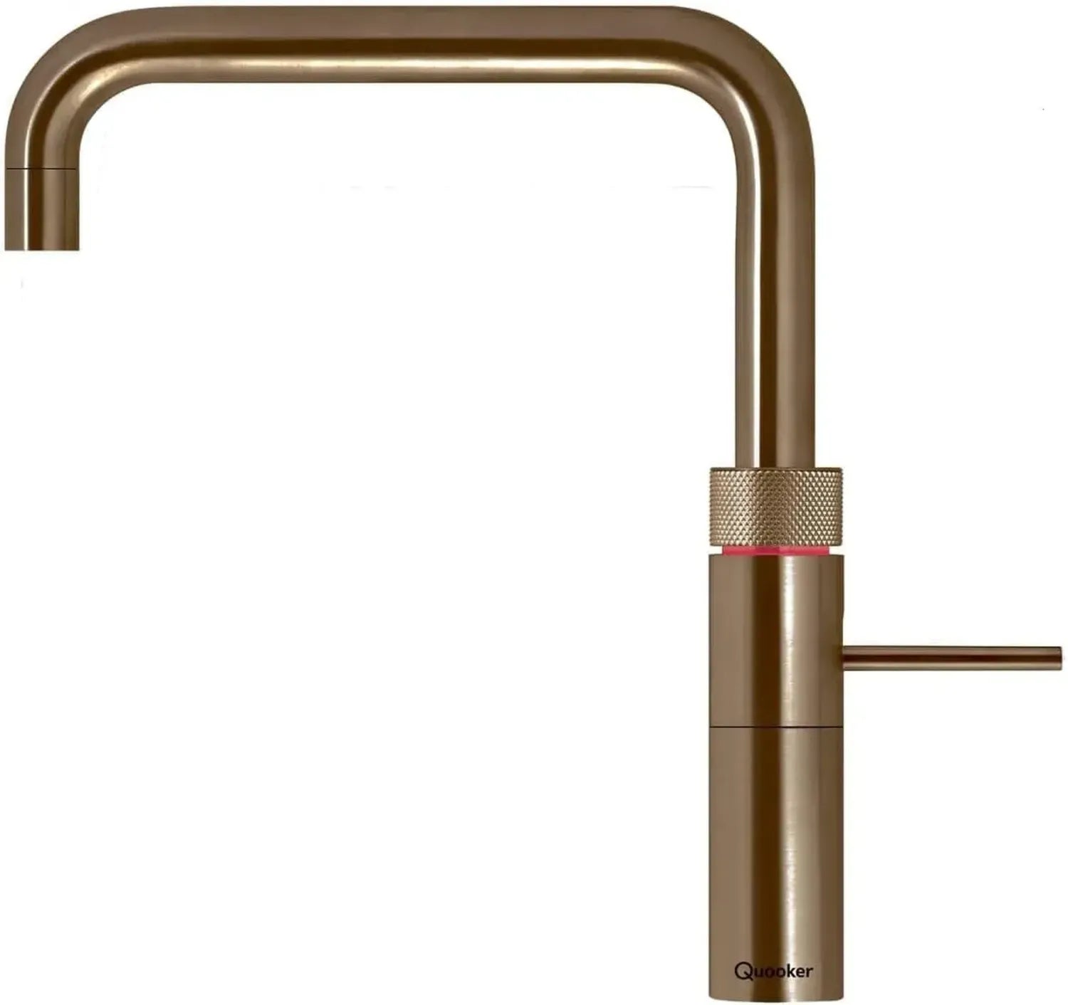 Quooker COMBI+ 2.2 E Fusion Square Wasserhahn (Messing Patina)