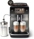 Saeco GranAroma Deluxe Vollautomat mit WLAN, 18 Kaffeevariationen, Touchscreen, 6 Nutzerprofile, Keramik-Kaffeemühle