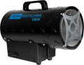 Güde Gasheizgebläse GGH 10 L - 10000 W Heizkraft, Edelstahlbrenner, mit Piezozündung und 1,5 m Gasschlauch