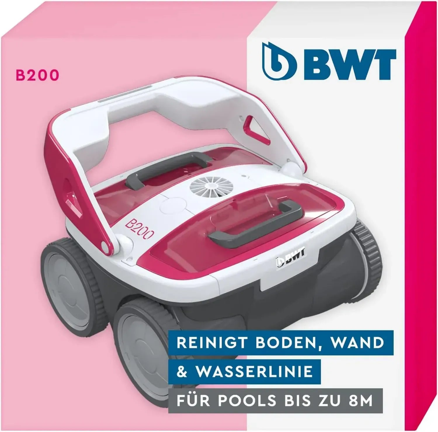BWT Poolroboter B200 für effektive Poolreinigung bis 8 m