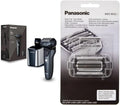 Panasonic ES-LV97 Nass/Trocken Elektrorasierer mit 5-fach Scherkopf und Reinigungsstation, Schwarz