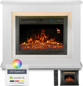 Elektrokamin 2000W - Modernes Design, Flammenspiel & Fernbedienung