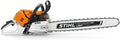 Stihl MS 500i Benzin-Kettensäge mit 63 cm Schwert