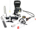 Wiltec 4-in-1 Gartengerät mit Rucksackmotor, leistungsstarkes Multitool