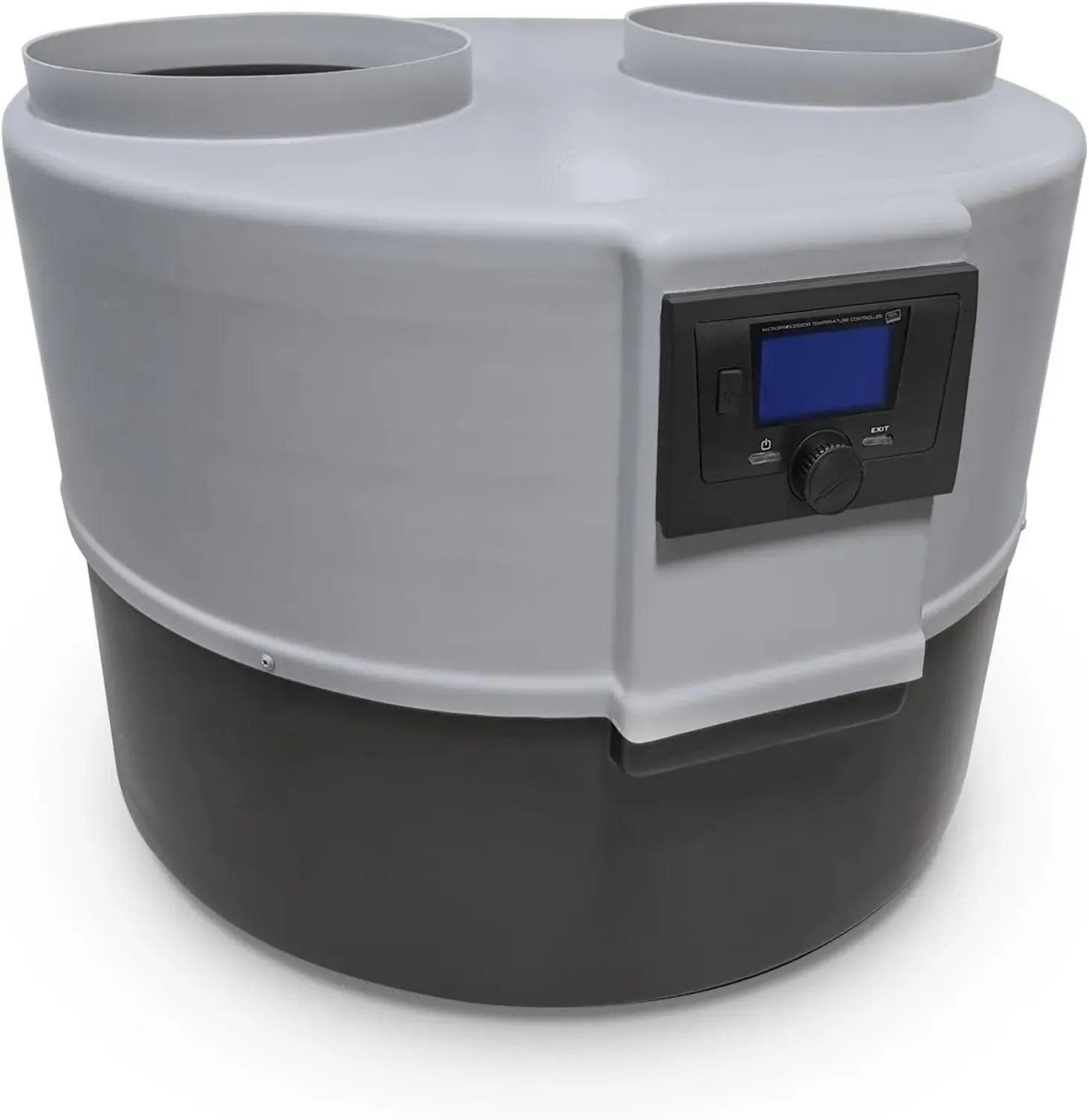 Effiziente Luft-Wasser-Wärmepumpe DROPS M 4.1 zur Warmwasserbereitung, mit Plattenwärmetauscher und manueller Steuerung, optimal für den Innenbereich