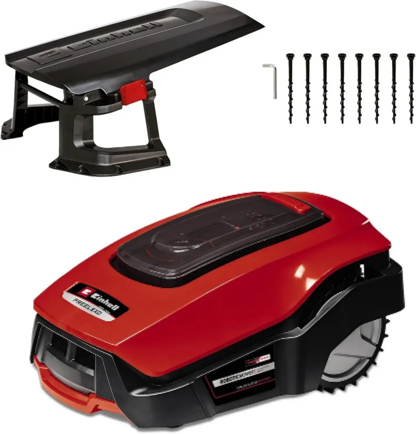 Einhell Mähroboter FREELEXO 1200 LCD BT, 18V, App-Steuerung, 18 cm Schnitt, 5,2 Ah Akku