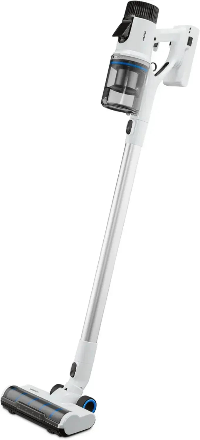Kabelloser Akku-Staubsauger mit Wischfunktion - MEDION P400 mit HEPA und Staubsensor