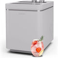 Klarstein IceCraft Eiswürfelbereiter – Schnell & Effizient, 12 kg/24 h, Automatisierte Reinigung, Für Zuhause & Gastronomie, Weiß
