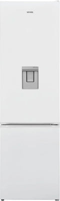 Vestel VG-CFDNB185DWN Kühl-Gefrierkombination, Energieklasse D, NoFrost, 278 L, ZeroDegreeZone, Wasserspender, LED-Beleuchtung, Weiß