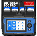 TOPDON ArtiDiag600 Pro OBD2 Scanner, Fahrzeugdiagnose für alle Modelle, 9 Wartungsfunktionen für Öl/ABS/DPF/SRS/SAS/Injektoren, Lebenslange Gratis-Updates