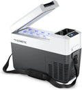 DOMETIC CFF 12 Elektrische Kompressor-Kühlbox, tragbar, 13 Liter, 12/230 V für Auto, Lkw, Boot und Wohnmobil, Grau