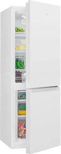 Bomann Kühlschrank Gefrierkombination, Energieeffizienzklasse E, 143 cm, leise bei 39 dB, flexible Türöffnung, 175L, weiß