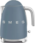 SMEG KLF03 Wasserkocher, Retro-Design, Sturmblaue Farbe