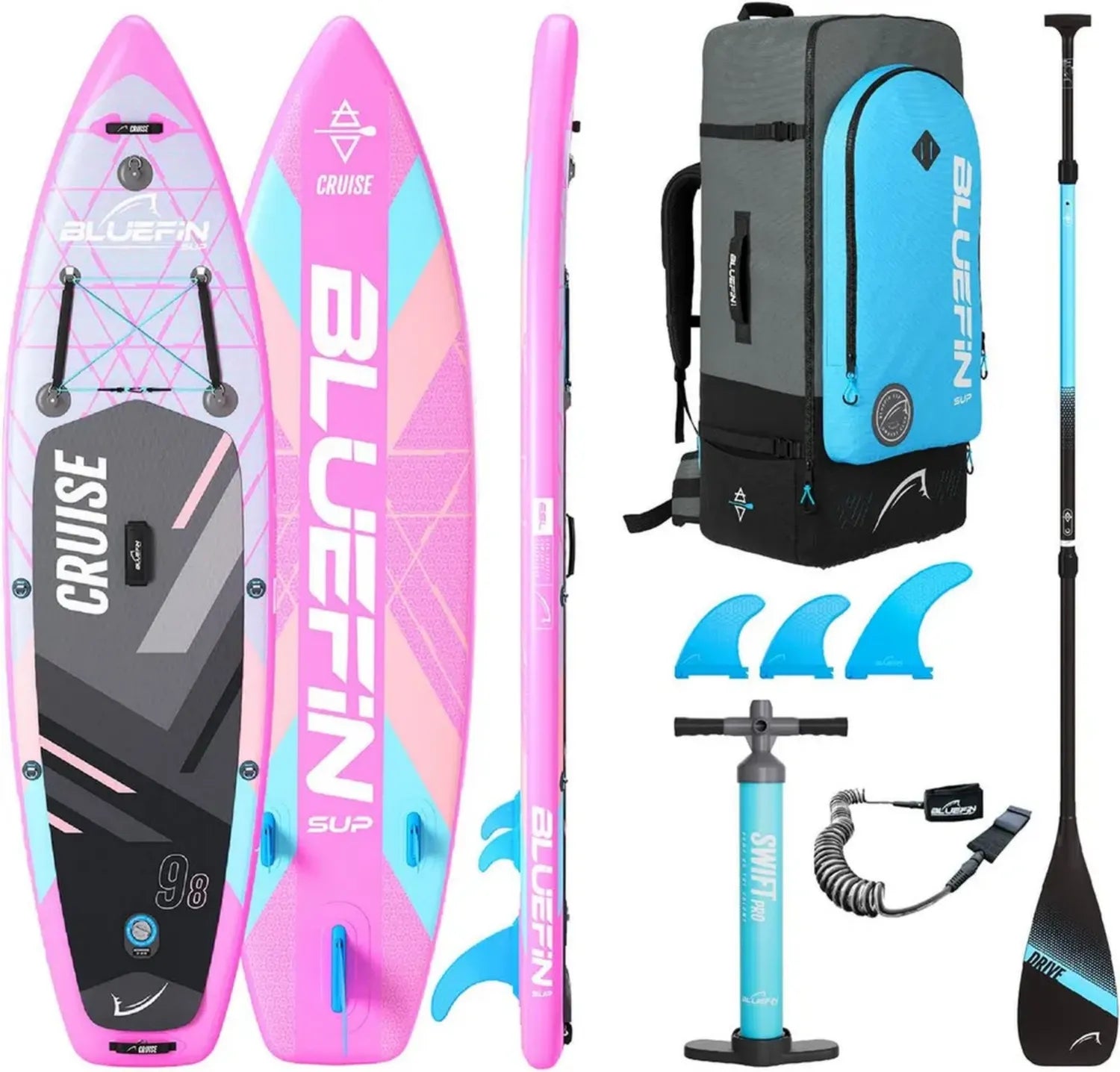 Bluefin Lite Aufblasbares Stand-Up-Paddleboard