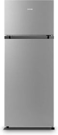 Gorenje RF414EPS4 Kühl-Gefrierkombination, 165L Kühlteil, 41L Gefrierfach, LED-Beleuchtung, Energieklasse E, 143,6 cm hoch, Silber
