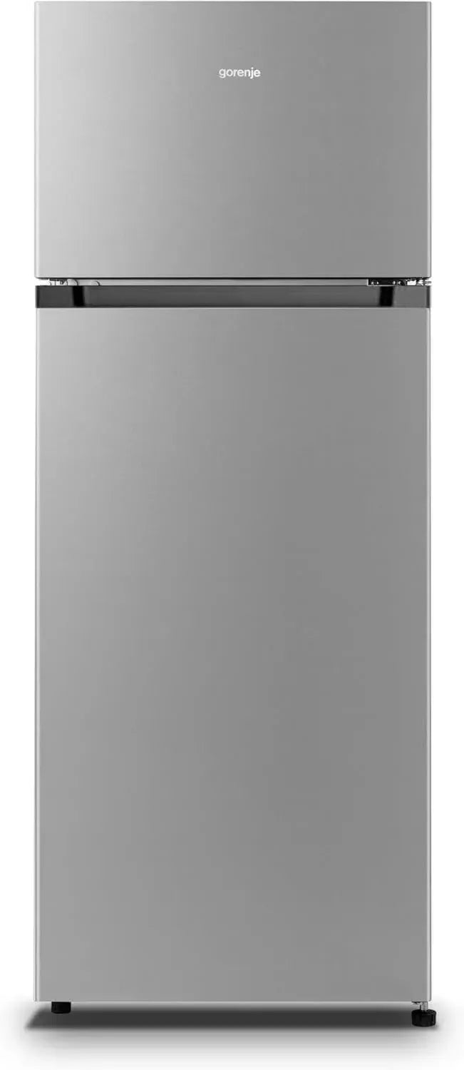Gorenje RF414EPS4 Kühl-Gefrierkombination, 165L Kühlteil, 41L Gefrierfach, LED-Beleuchtung, Energieklasse E, 143,6 cm hoch, Silber