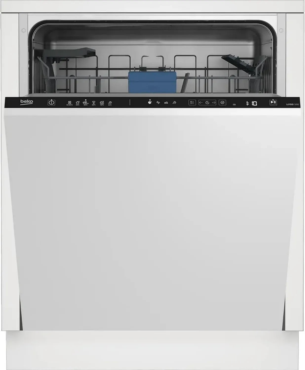 Beko BDIN36451 Vollintegrierbarer Geschirrspüler, 6 Programme, LCD-Display, Startzeitvorwahl, Energieklasse B