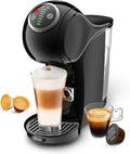 De'Longhi Dolce Gusto Kapselmaschine Genio S Plus, 0,8 l, Schwarz, für Espresso, Cappuccino und Latte