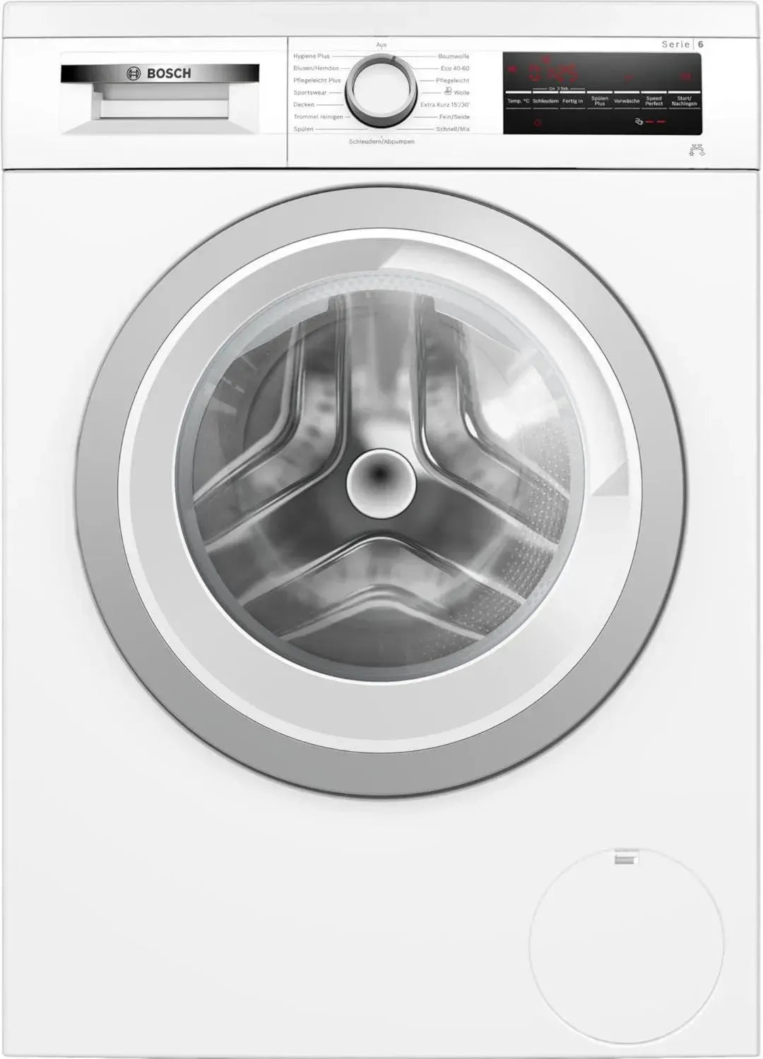 Bosch Serie 6 Waschmaschine 9 kg, 1400 U/min, Frontlader, Energie- und Wassersparend