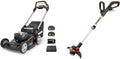 WORX Akku-Rasenmäher 40V Set mit Rasentrimmer