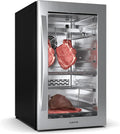 Klarstein Fleischreifeschrank 88L mit UV-C Licht, Regelbare Temperatur & Feuchtigkeit, Touchscreen & Doppeltür