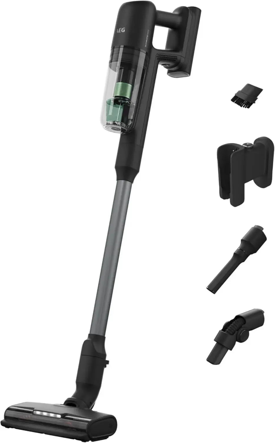 AEG Serie 7000 ÖKO Akku-Staubsauger, leistungsstark, ultraleicht 2,2kg, ergonomisch, 70% Recyclingmaterial, bis zu 50 Min Laufzeit, 120m² Reichweite, 2in1 Funktion, 5-Stufen-Filtration, für alle Bodenarten, automatischer Modus, grau, Modell AP71UB14AM