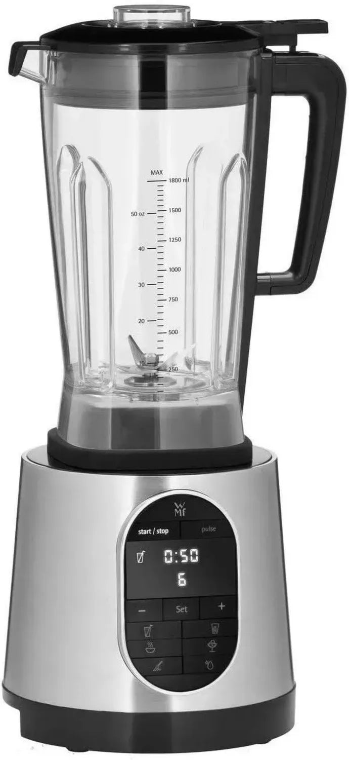 WMF Kult Pro Power-Standmixer 1600W, 36000 U/min, 1,8l Behälter, 6 Programme, Smoothie, Eis-Crush & Intervall
