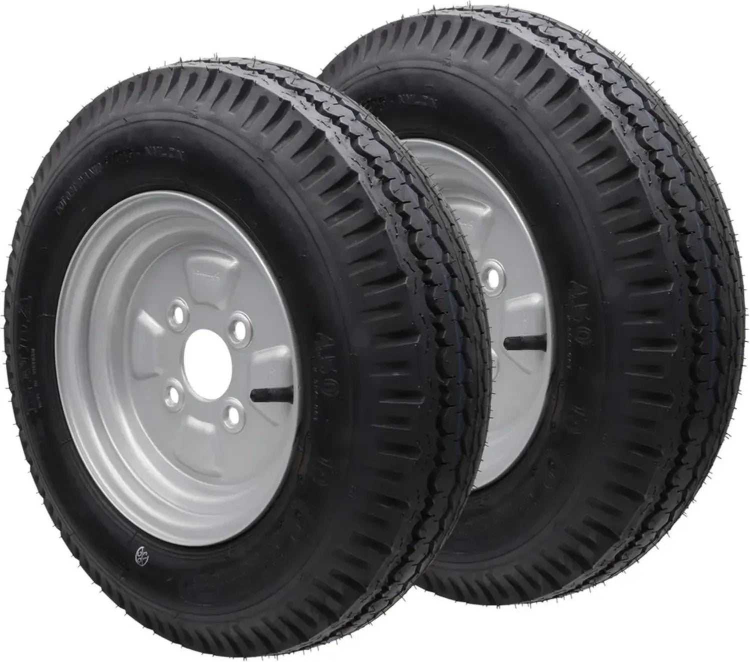Anhänger-Komplettrad 4.50-10 400kg 4x100 für Stema (2 Stück)