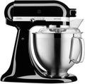KitchenAid Artisan Küchenmaschine - 4,8L Standmixer mit Edelstahlzubehör - Onyx Schwarz