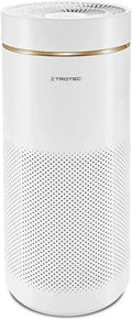 TROTEC AirgoClean 170+ HEPA Luftreiniger für Allergiker, bis 42 m² Räume, entfernt 99,97% Partikel, 5 Stufen mit Turbo, weiß