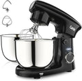 Camic Küchenmaschine mit LED-Display, 10 Geschwindigkeiten, 2 Schüsseln 4L+5L, Inkl. Knet-, Rühr-, Schneebesen