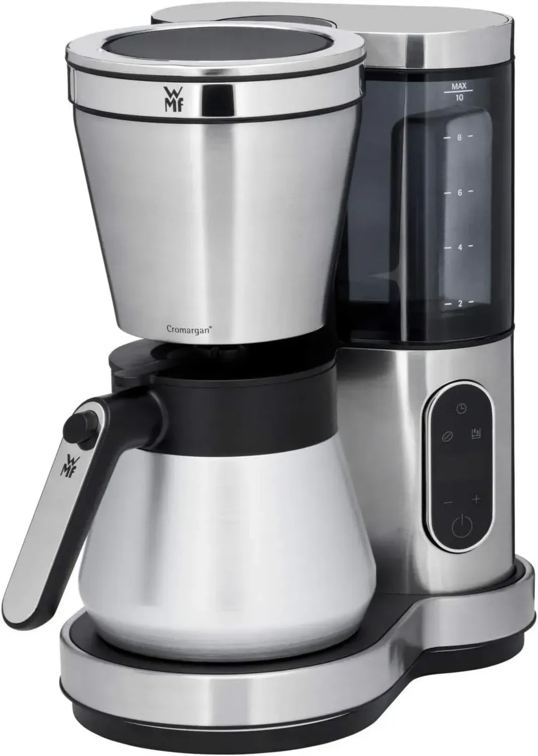 WMF Lumero Kaffeemaschine mit Thermoskanne, 8 Tassen, Touch-Display, Tropfstopp, Schwenkfilter, Abschaltautomatik, 800 W