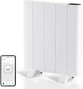 EMKE Energiesparender Elektro-Konvektor mit 700W, Mobil oder Wandmontage, LCD-Display und Fernbedienung
