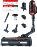 Rowenta X-Force Flex 11.60 Tierhaar-Kabelloser Staubsauger, 130W, 25,2V Akku, 45 Min Laufzeit, LED-Anzeige, Rot-Grau