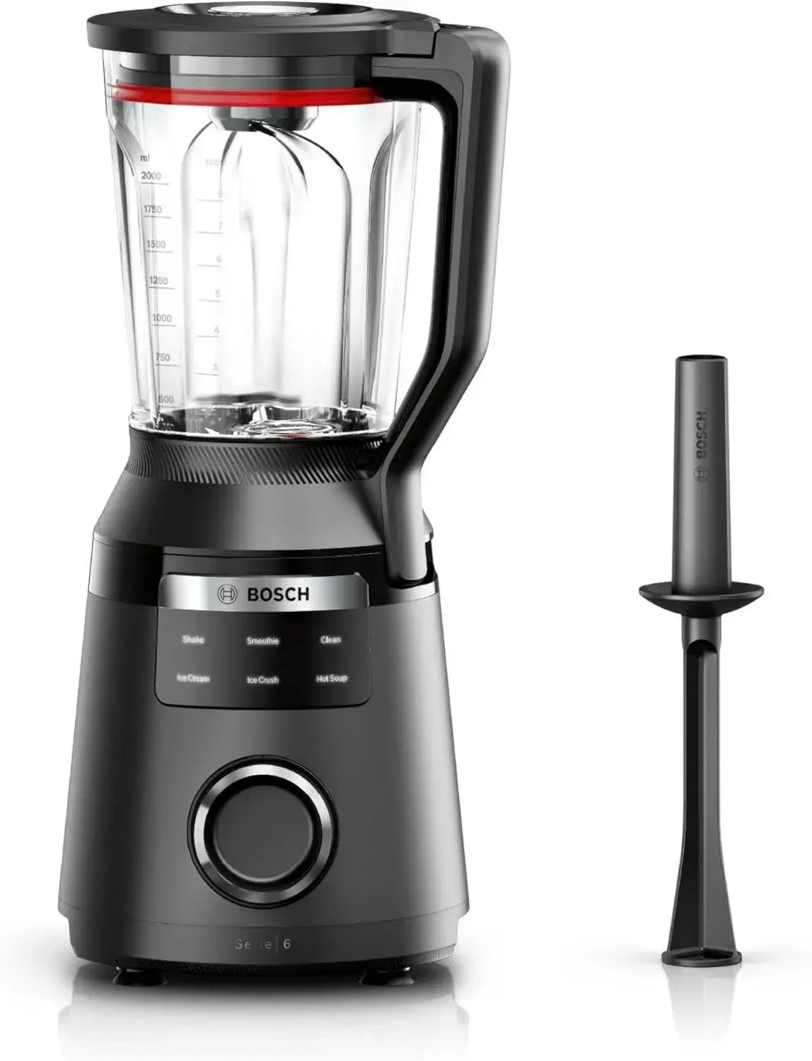 Bosch Standmixer 1800W, Hochgeschwindigkeitsmixer, 2L Behälter, 6 Programme, VitaPower Serie 6