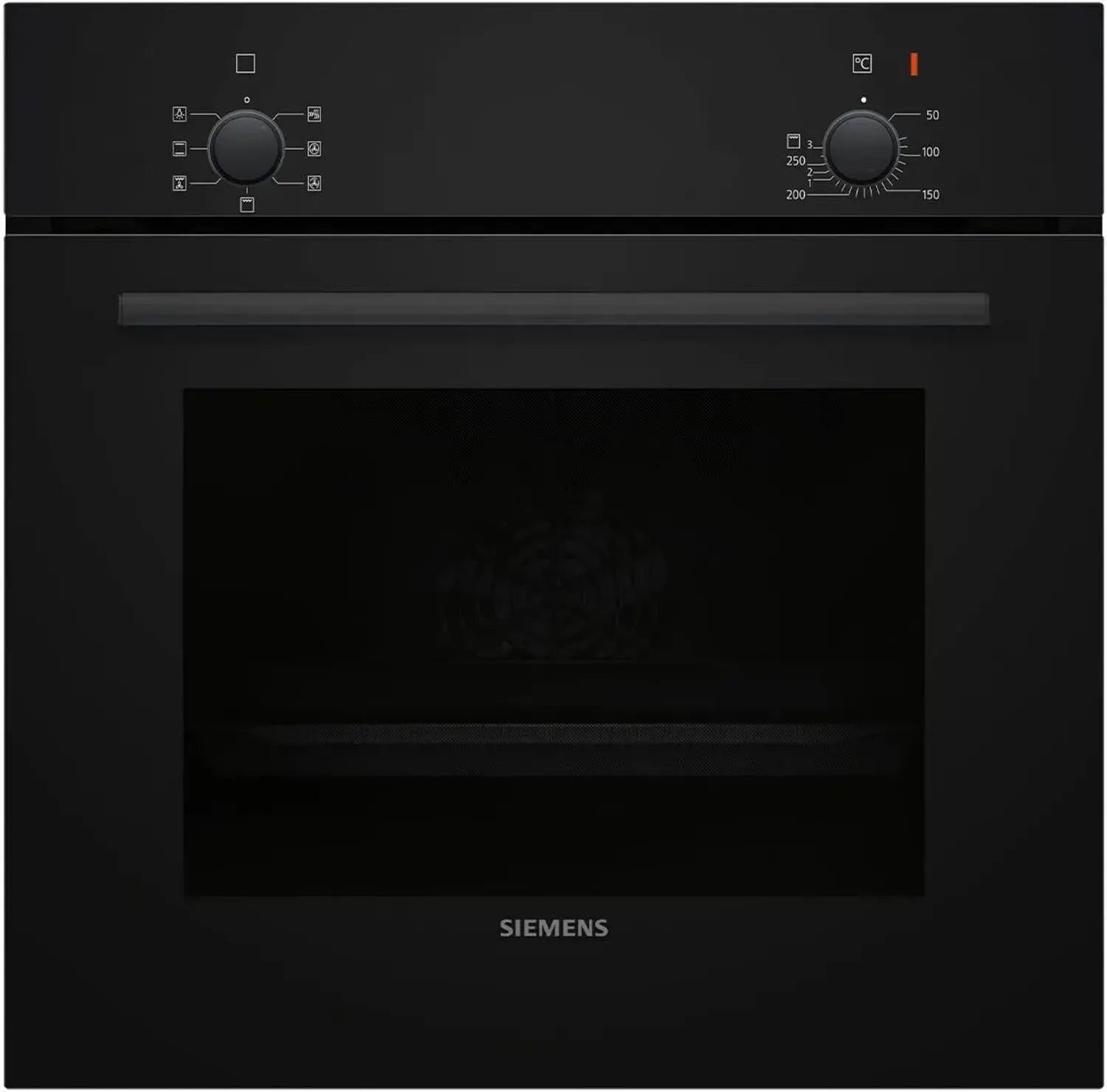 Siemens Einbau-Backofen HB010FBA1 Schwarz, Energieeffizienzklasse A