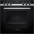 Siemens HE517GBS3 Einbau-Herd 60x60 cm, iQ500 Serie, 10 Programme, 3D Heißluft, Schnellaufheizung, humidClean, Edelstahl