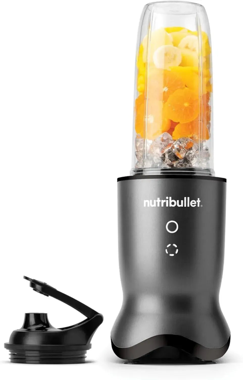 Nutribullet Ultra 1000 - Leistungsstarker Smoothiemixer mit Edelstahlklingen, 1000 Watt, 900ml Tritan-Behälter, To-Go-Deckel, Grau