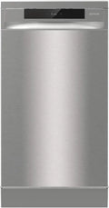 Gorenje GS 541D10 X Freistehender Geschirrspüler, 11 Maßgedecke, Leise, 5 Programme, TotalDry Funktion, Silber, 45 cm