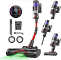 Leistungsstarker Ultenic Akku-Staubsauger: 50KPA, 550W, 60Min Laufzeit, 1,5L Kapazität, Touchscreen, Anti-Tangle-Bürste, Wandhalterung, 180° klappbar, ideal für Tierhaare und alle Bodenarten