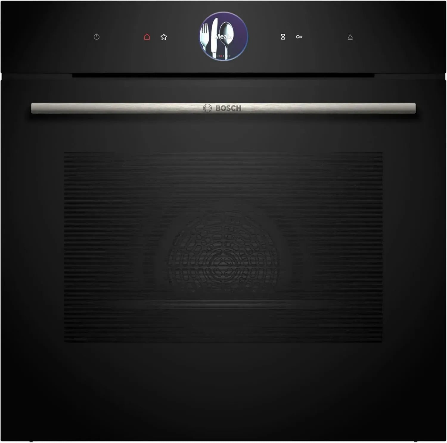 Bosch Serie 8 Dampfbackofen, 60x60 cm, Schwarz, Selbstreinigung, Air Fry, 4D Heißluft, Farb-Display, Made in Germany