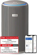 Philips PureProtect 3200: Hochleistungs-Luftreiniger mit HEPA- und Aktivkohlefilter, CADR 500 m³/h für Räume bis 130 m², leise und energieeffizient, entfernt 99,97% der Allergene