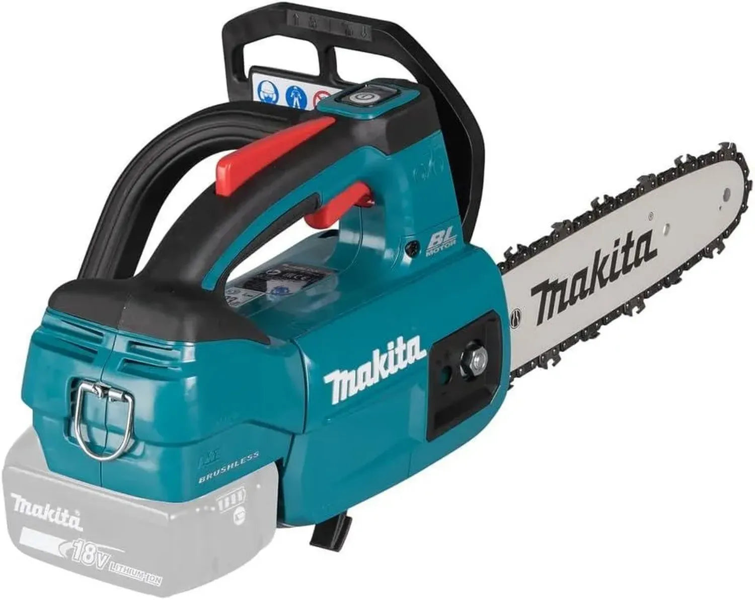 Makita 18V Akku-Kettensäge 25 cm, bürstenlos, ohne Akku und Ladegerät